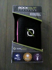 Goal Zero Rock Out Speakers Rechargable 20 Hour USB Input Jack Lithium