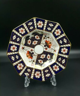 Royal Crown Derby ''''Imari Traditional 2451'' achteckige Platte - erste Qualität - neu 