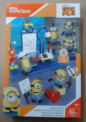 Brand New Mega Bloks Despicable Me Minion Strike Mega Construx