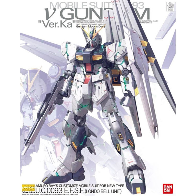 MG 1/100 RX-93 vガンダム Ver.Ka BANDAI [MG] 1/100 RX-93 NU-GUNDAM VER.KA | eBay