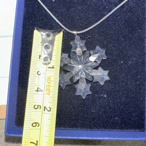 Swarovski Crystal Little Snowflake Ornament and Necklace - Picture 13 of 16