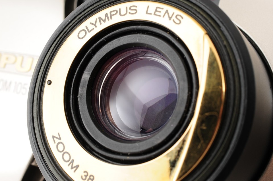 Near Mint OLYMPUS μ mju ZOOM 105 DELUXE Point & Shoot Film Camera from