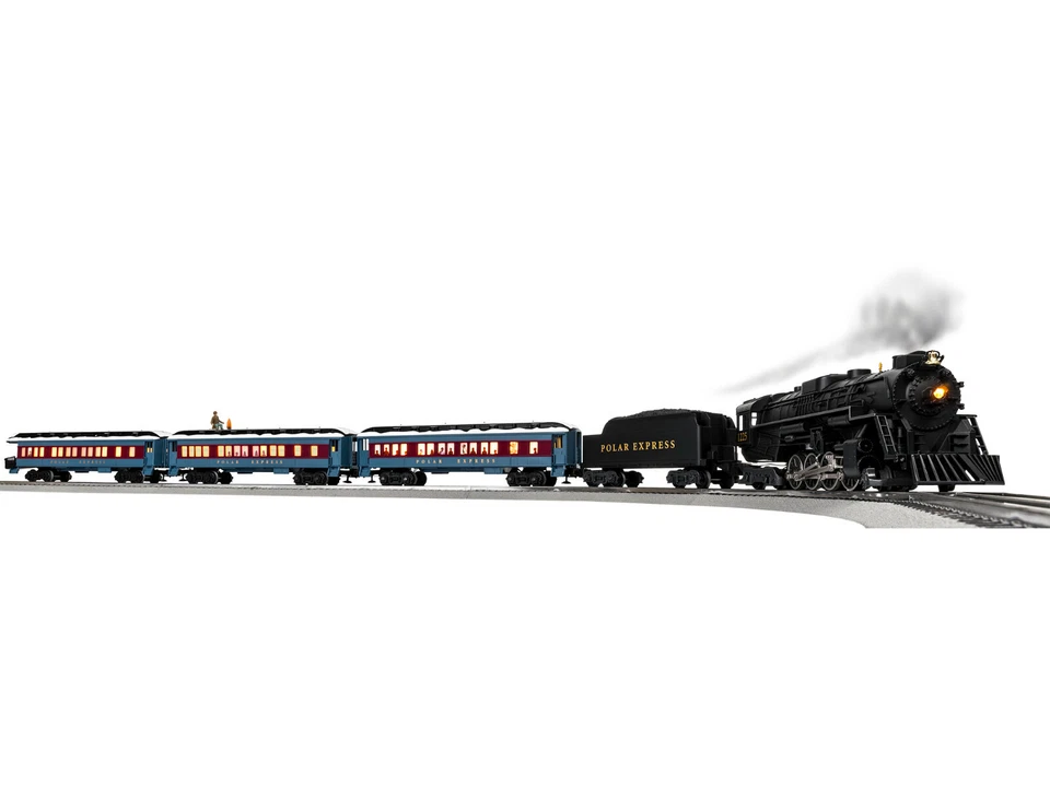 LIONEL THE POLAR EXPRESS LIONCHIEF BLUETOOTH 5.0 TRAIN SET O GAUGE 2123130 NEW - Image 2 of 4