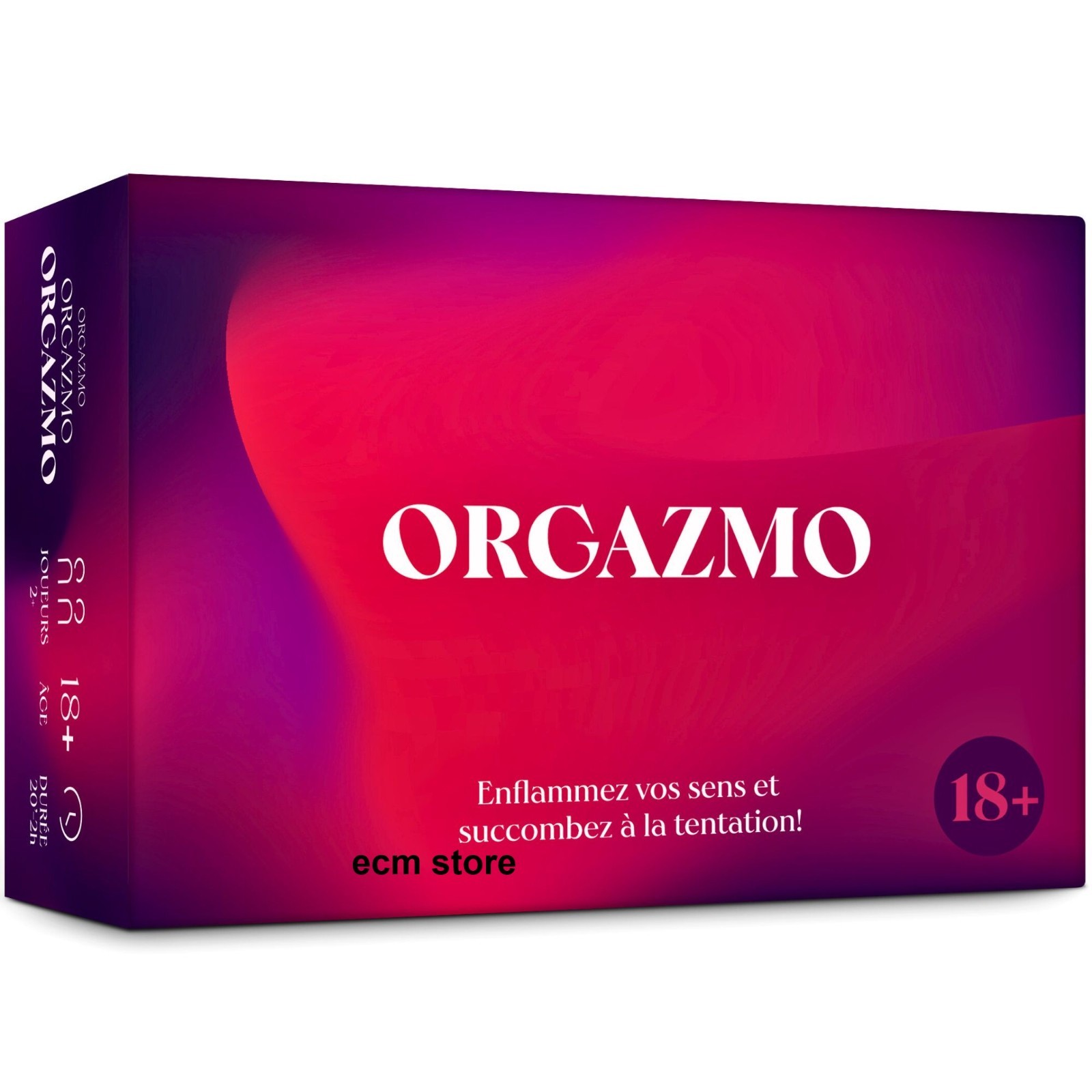 Orgazmo Le jeu coquin ultime pour couple avec cartes de défis romantiques
