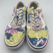 Vans ComfyCush Old Skool Tie Dye Low Too Skate Shoe Sneaker Size 8