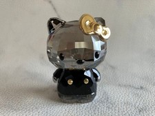 [Extremely Rare/Limited Edition] Swarovski Hello Kitty Gold Bow Black 2012 Limit