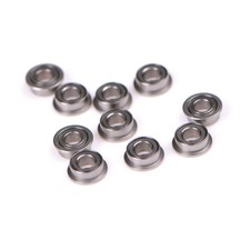 10pcs MF63zz Mini Metall Double Shield Flanhed Kugellager (3mmx6mmx2,5 mm)