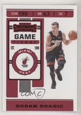 2019-20 Panini Contenders Game Ticket Red Goran Dragic #34 fm0