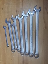 VTG Williams & Superrench SAE Combination Wrench Lot Of 8USA Made Mechanics Tool