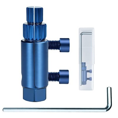 Pipe Nipple Remover Tool, 1/2 to 1 Inch Adjustable Broken Pipe Thread Remover...