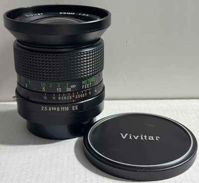 Vivitar 28mm f/2.5 Auto Wide Angle Konica AR Mount Lens | eBay