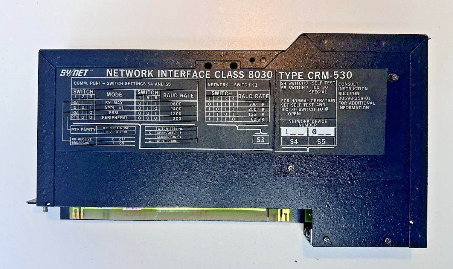 Square D/SYMAX 8030 CRM530