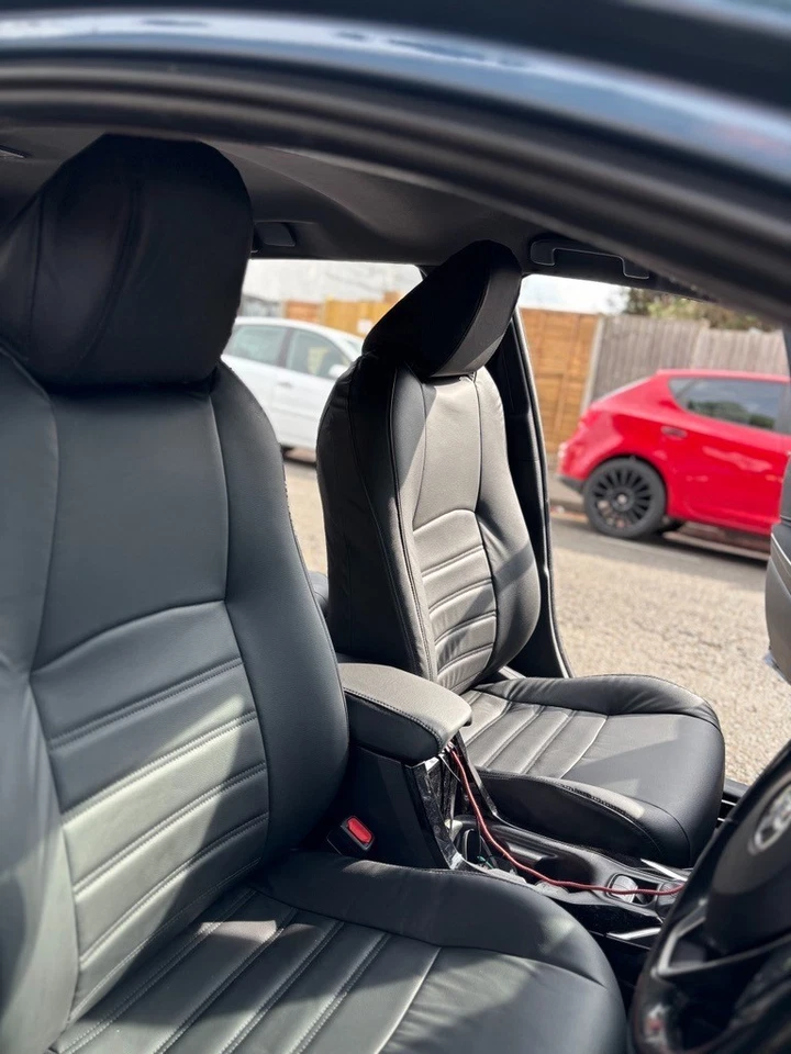 Fundas de asiento híbridas para Toyota Corolla | Ajuste personalizado | Fundas premium hechas a mano Foto 2 de 2