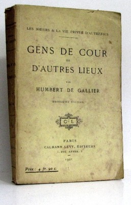 Hofleute und andere Orte | Humbert De Gallier | Guter Zustand