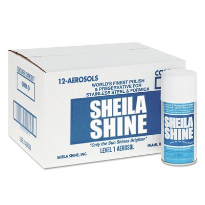 #ad #ad Sheila Shine 1CT 10 oz Spray Stainless Steel Cleaner amp; Polish 12 CT New $116.00