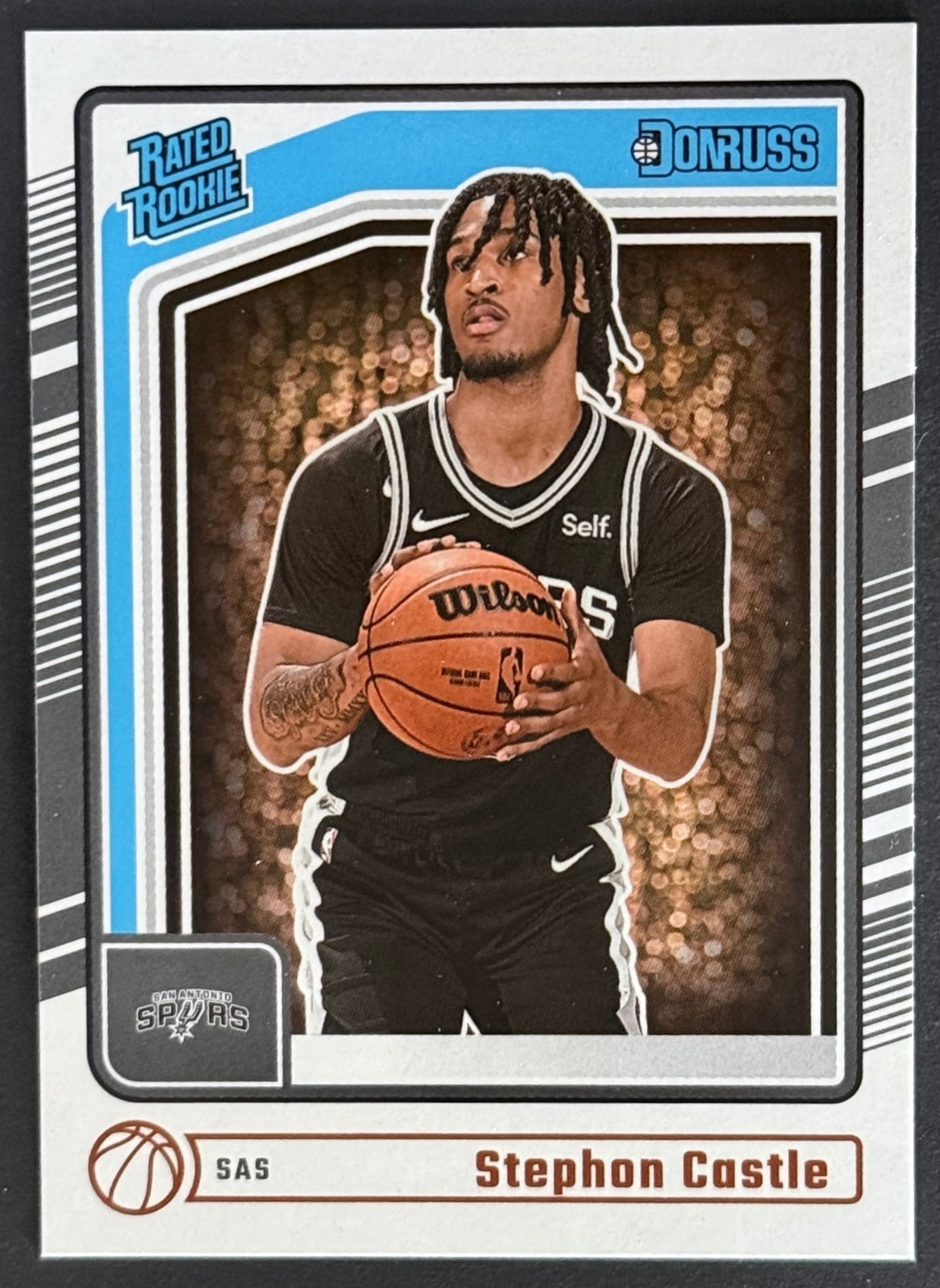 2024-25 Panini Basketball Donruss Stephon Castle #244 Rated Rookie