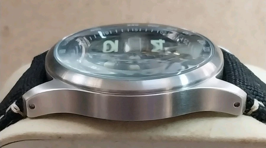 Freestyle Fieldmaster II Дата кварцевые часы 75601 S301-06 черный циферблат новый аккумулятор - Изображение 3 из 4