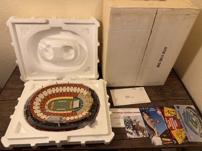 Danbury Mint Los Angeles Memorial Coliseum, USC Trojans Football Stadium Box/COA