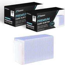 400 Pack Top Loaders for Cards, 200 Pack 3"x4" Hard Plastic Card Sleeves and ...