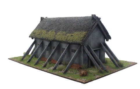 Warlord Games Сарисса Викинг Длинный дом I WLG J018