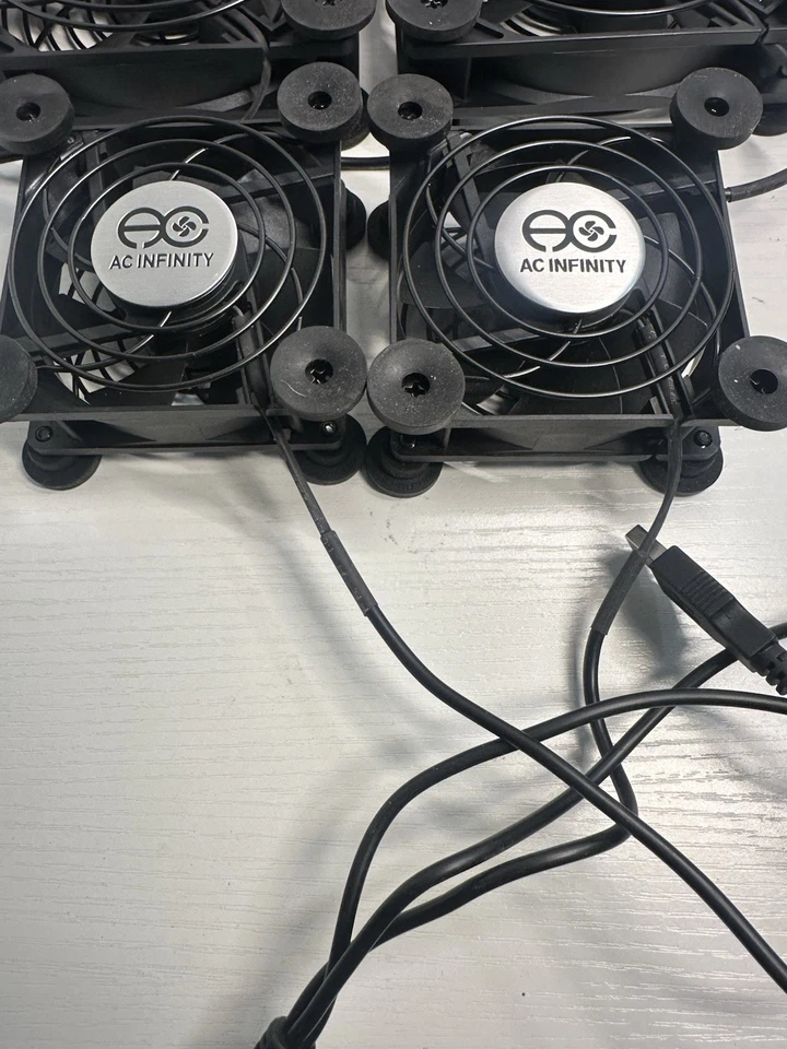 AC Infinity Cooling Fan Bundle – 4 Total - Image 2 of 4