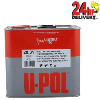 UPOL S2031 2K EXTRA FAST HÄRTER AKTIVATOR U-POL FÜR LACK, GRUNDIERUNG, LACK 2,5L