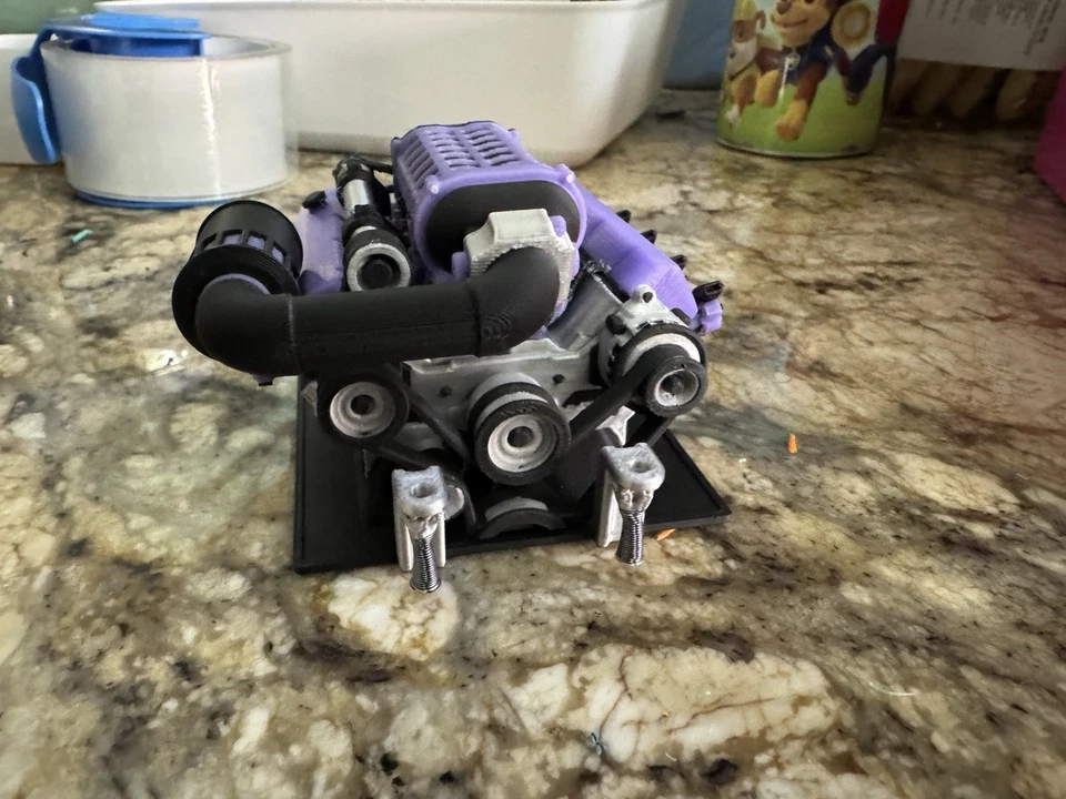 Vanquish H10 Optic Knights Customs Motor Purple - Image 2 of 4