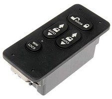 901-5104 Front Driver Side Door Window Switch Compatible with Select IC