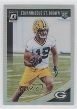 2018 Donruss Optic Rookies Holo Prizm Equanimeous St Brown #140 0f3y