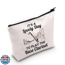 JNIAP Bass Clarinet Player Gift It's a Lovely Day To Play The Bass Clarinet C