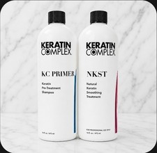 Keratin Complex KC PRIMER Shampoo NKST Treatment 16 oz each NEW