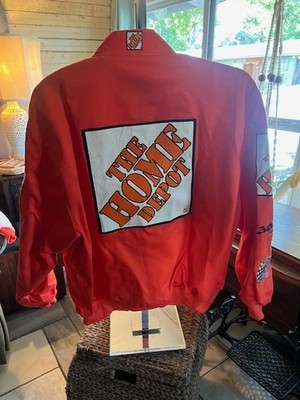 Hamilton Racing Jeff Hamilton Home Depot Jacket Vintage NASCAR