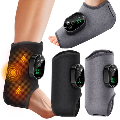 #ad #ad 4 in 1 Electric Foot Ankle Massager Brace Pain Relief Heating Vibration Therapy $26.95