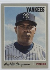 2019 Topps Heritage Flip Stock Aroldis Chapman #493 17ac