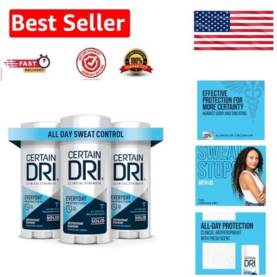 Doctor-Recommended 72-Hour Antiperspirant for Excessive Sweating - Fresh Aroma