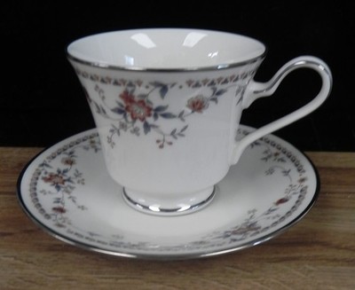 NORITAKE ADAGIO CHINA COFFEE TEA CUP AND SAUCER...NEW