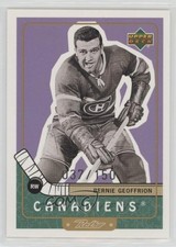 1999-00 Upper Deck Retro Gold 37/150 Bernie Geoffrion #104 HOF h9a