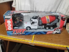 Remote Control Cement Mixer tuff Truck  Lights RC Vehicle Construction New