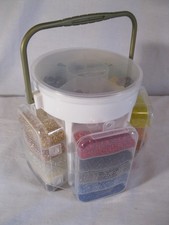 16 years Beading Kit Portable Caddy Seed  Fashion Beads Supplies Organizer