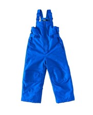 NEW Swiss Tech Children s Bright Blue Ski/Snow Bib Coverall Snowsuit Sz 4/5 XS