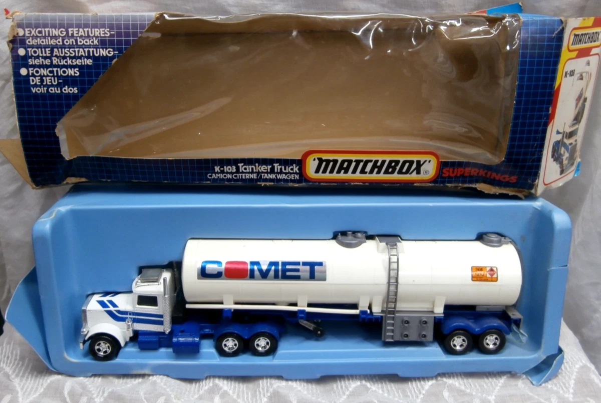 25+ Matchbox Superkings Vintage Manufacture Diecast Tanker Trucks