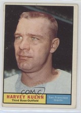 1961 Topps Harvey Kuenn #500 1m4
