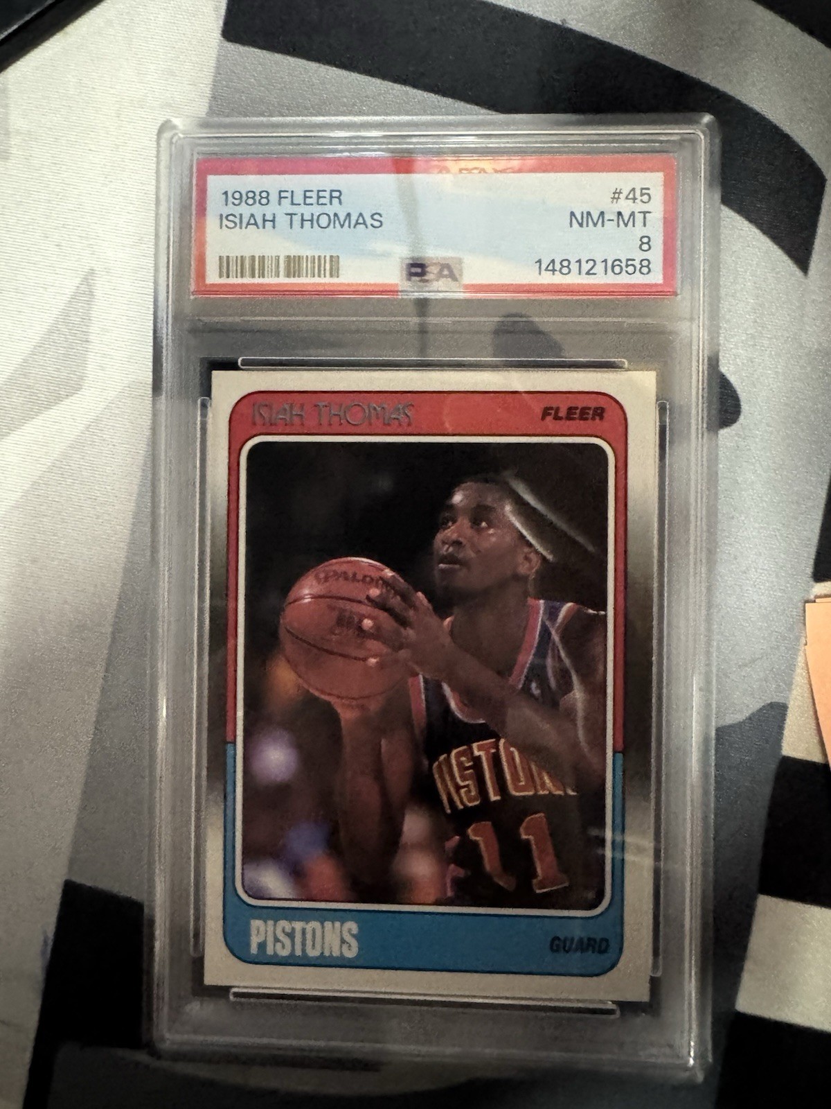 1988-89 Fleer - Isiah Thomas #45