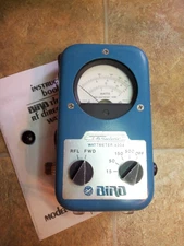 Bird 4304 Thruline Wattmeter Watt Element Slug Reading Meter
