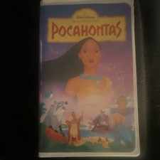 Walt Disney Home Video Pocahontas VHS Clamshe...