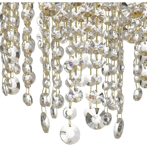 Crystorama WIN-613-GA-CL-MWP Winham Flush Mount Antique Gold - Picture 4 of 8