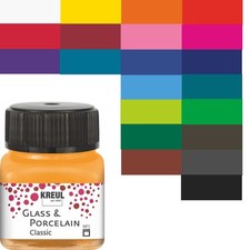(165 EUR/l) Glas- und Porzellanfarbe 20 ml de...