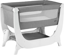 Cama de noche BEABA by Shnuggle Air, moisés y cuna infantil, lado con cremallera