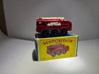 Matchbox Lesney#63B,1964, Foamite Crash Tender,SILVER!, mint boxed, all original