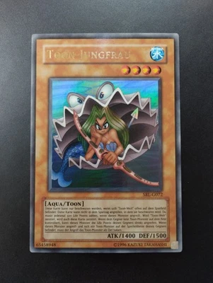 YUGIOH 2003 | TOON MERMAID | SRL-G072 | OLD GERMAN PRINT | NEAR MINT | VINTAGE - Bild 1 von 4